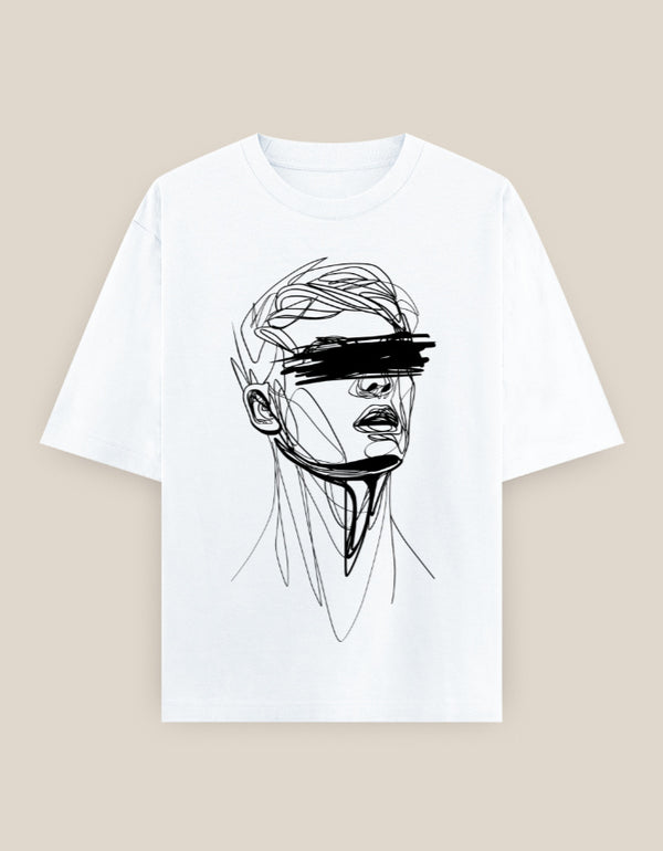 Blind Lines: Oversized Tee